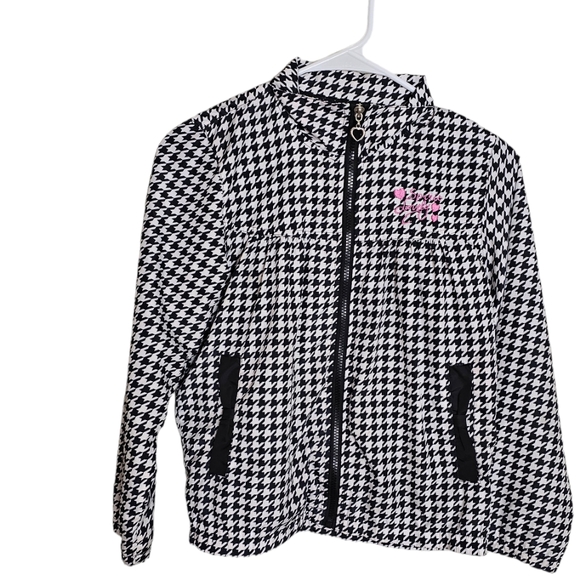 Houndstooth Windbreaker Size Small - Picture 3 of 8